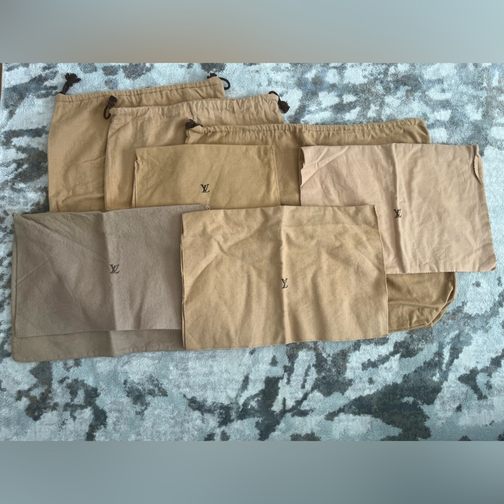 Authentic LOUIS VUITTON dustbags - multiple sizes